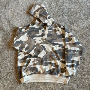 Aerie oversized hooded sweatshirt